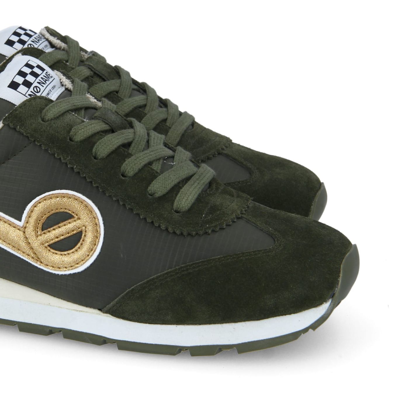 CITY RUN JOGGER   -  CAMPER/SUEDE  - VERDE SCURO